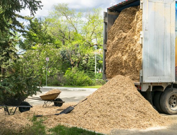 Wood Chips Delivery in Los Gatos