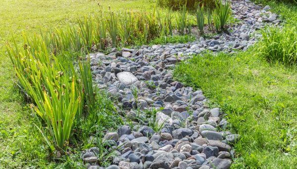 River Rock Garden Installation in Los Gatos