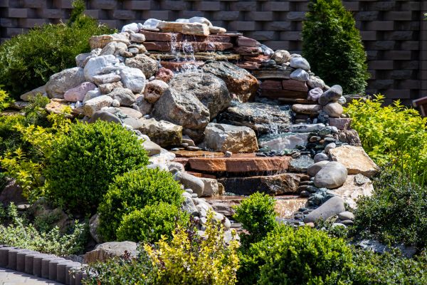 Rockscaping in Los Gatos