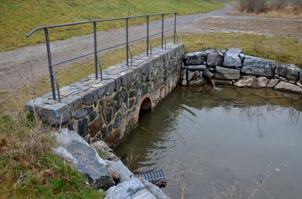 Culvert Landscaping in Los Gatos