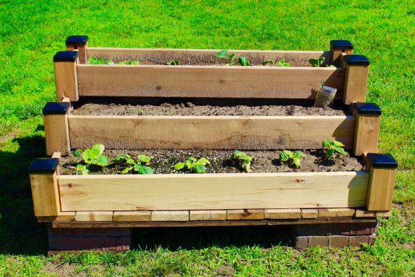 Raised Garden Bed Installation in Los Gatos